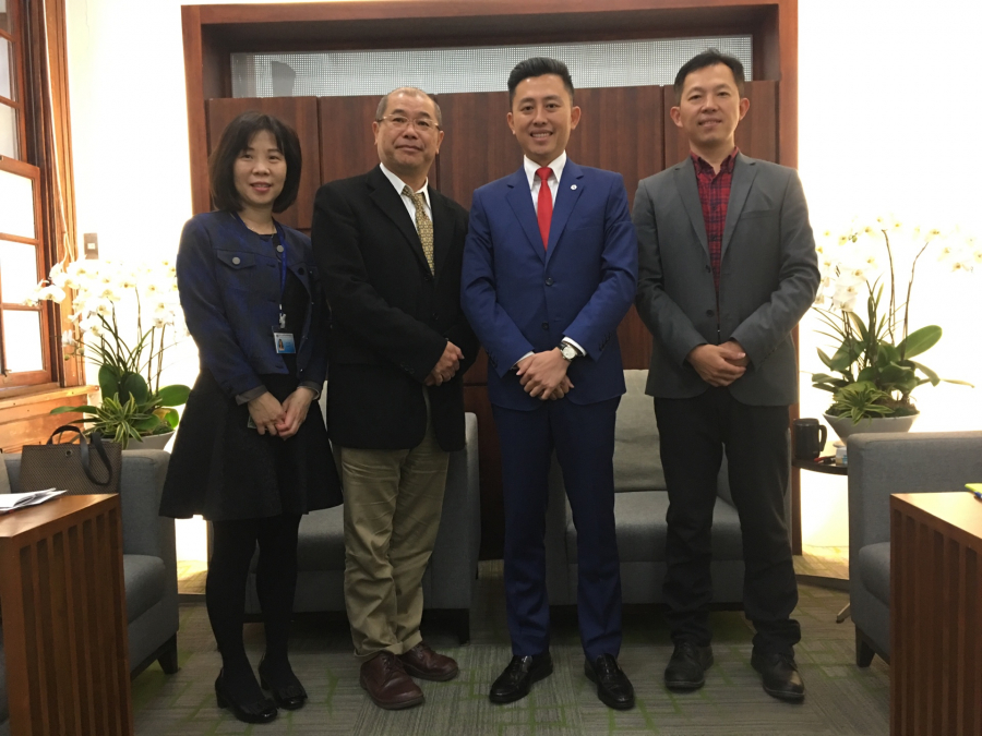 本基金李董事長拜會新竹市林智堅市長