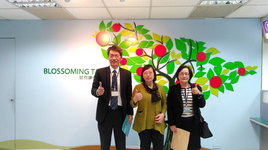 拜訪國稅局台南分局宣導業務