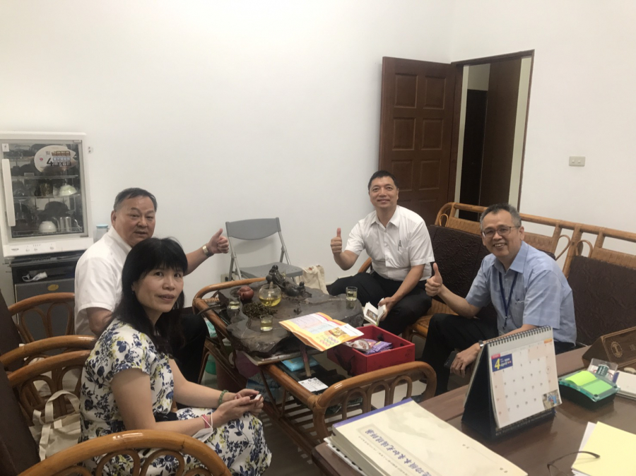 拜會林口工業區服務中心林主任、桃園市林口工三工業區廠商協進會黃理事長及桃園市工四工業區廠商協進會吳理事長