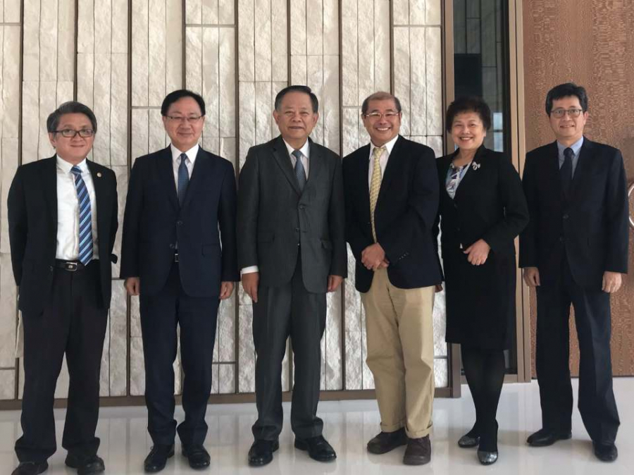 李耀魁董事長拜訪華南銀行張雲鵬董事長