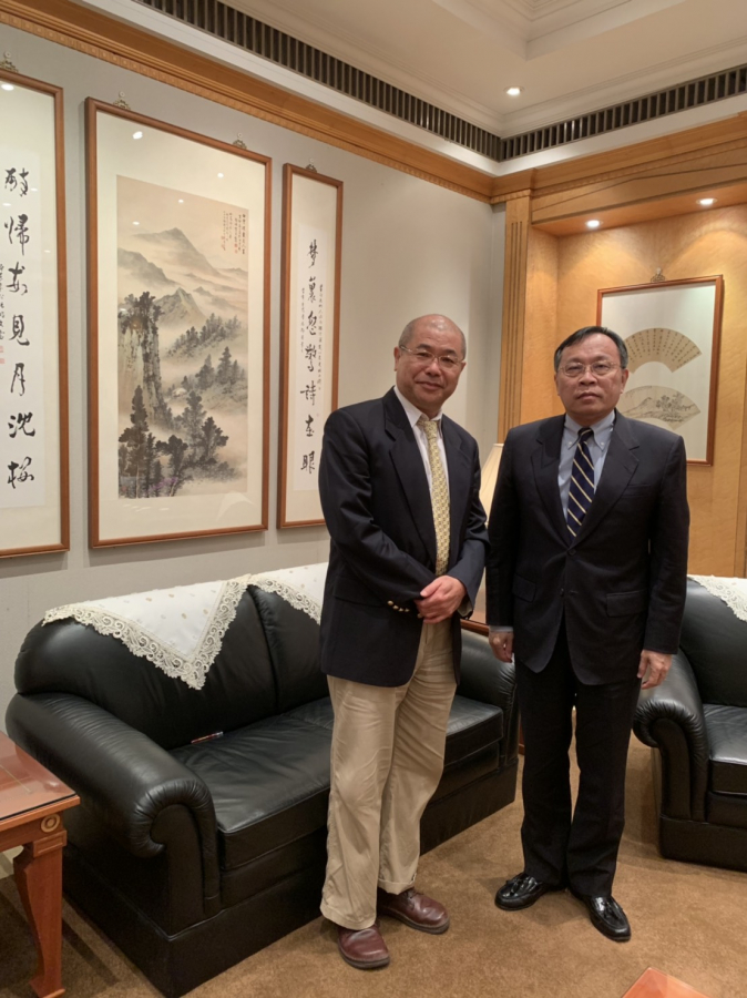 李董事長拜訪臺銀呂桔誠董事長