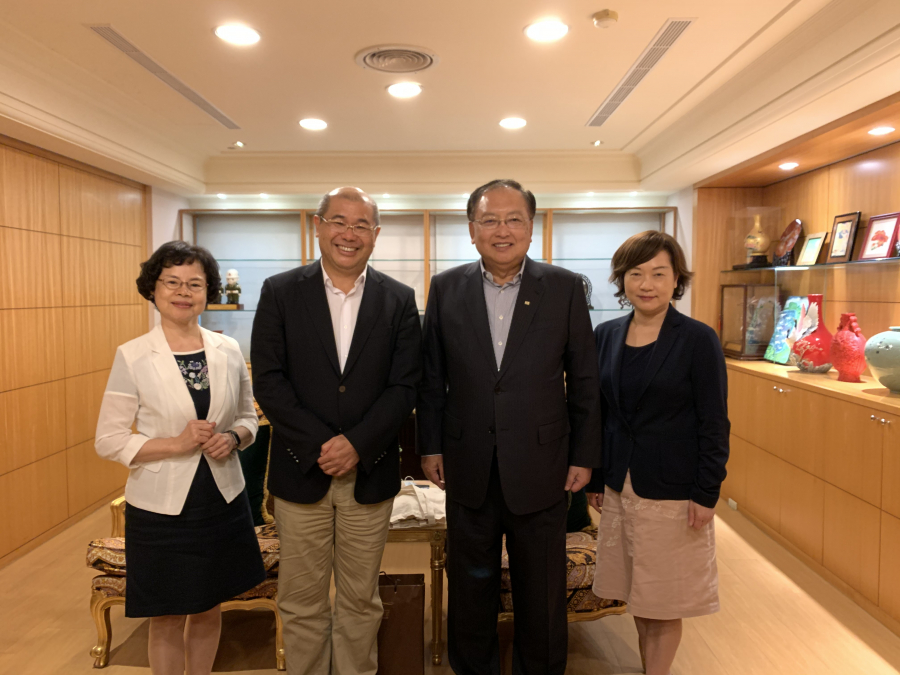 李耀魁董事長拜會中小企業總會李育家理事長